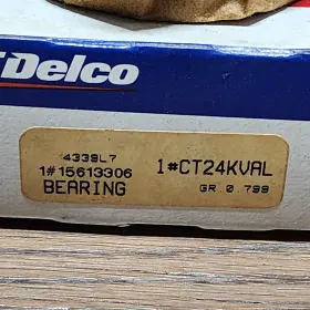 15613306 Acdelco 036666288940 New Ct24kval Bearing Clutch Release Gm Gr 0.799 #2