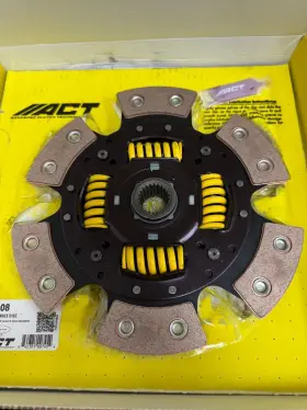 6240608 Act Returned Sale 6 Pad Sprung Race Disc For 2003 Mitsubishi Lancer #2