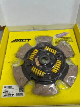 6240608 Act Returned Sale 6 Pad Sprung Race Disc For 2003 Mitsubishi Lancer #3