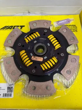 6240608 Act Returned Sale 6 Pad Sprung Race Disc For 2003 Mitsubishi Lancer