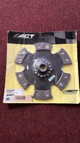 6250007 Act Clutch 6-pad Rigid Race Disc