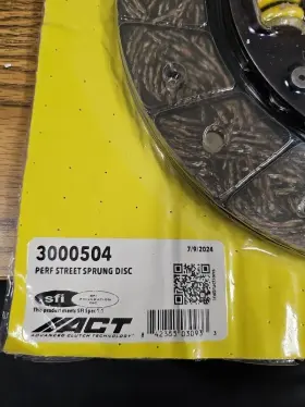 Tlx-act3000504-cl360a71 Act Clutch Disc For Subaru Brz 2013-2020 Perf Street Sprung Scion Frs 86 3000504 #2