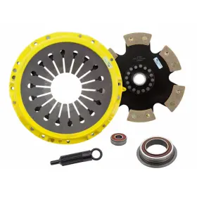 Tlx-actts2-hdr6-cl360a70 Act Clutch Kit For Toyota Supra 1986 87 88 89 90 91 1992 Hd/race Rigid 6 Pad