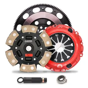 Acr-0476 Action Clutch Stage 3 Kit And Flywheel For Honda B16 B18 B20 Ac100fw
