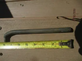 53599934 Amc Or Crown Jeep Linkage Rod New Old Stock P/n. 7.5 To Center Of The Pin Hole