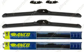 C18ub Anco C22ub Contour Beam Wiper Blade 22 Inch And 18 Set Of 2 Front -