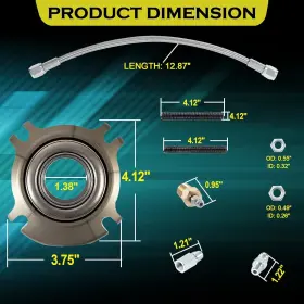 Va1796001 Anvalee Replace For 91605135 Chevy Clutch Hydraulic Release Throwout Bearing Kit #2