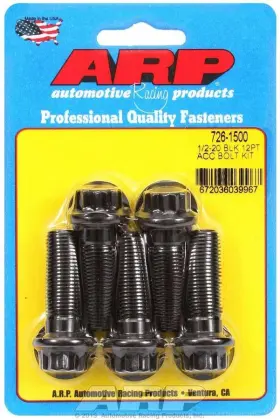 726-1500 Arp - Bolt Kit 12pt. 5pk 1/2-20 X 1.500