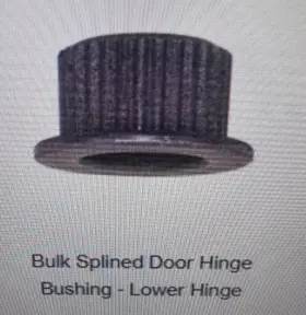 16937 Auveco 25- Splined Door Hinge Bushing - Lower Gm Auveo