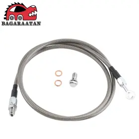 Scx01-sl-bhw Bagaraatan Clutch Line For 1992-00 Honda Civic Master To Slave Cylinder Complete Stainless