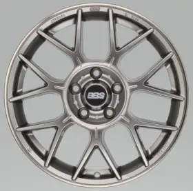Xr0103pg Bbs Fits Xr 18x8 5x112 37mm Offset 82mm Bore Pfs/clip Req Gloss Platinum Wheel