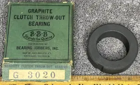 G-3020 Bearing Jobbers Graphite Clutch Throw-out New Old Stock Nib G3020