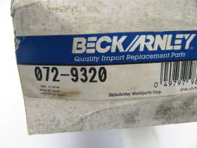 072-9320 Beck Arnley Clutch Master Cylinder For 1996-1997 Kia Sephia #3