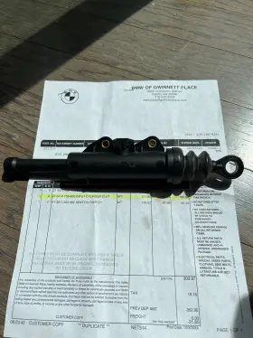 21526758830 Bmw 21526758829 Genuine E36 Z3 Cabrio Coupe Clutch Input Master Cylinder Oem New