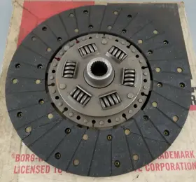 384163 Borg Warner 1960-77 Chrysler Dodge Plymouth 11 Inch Rebuilt Old Stock Clutch Plate #2