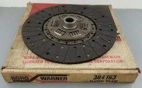 384163 Borg Warner 1960-77 Chrysler Dodge Plymouth 11 Inch Rebuilt Old Stock Clutch Plate