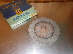 B7c-7550-a Borg Warner Cd887 New Nos Long Clutch Disc Ford 10 Inch 1-3/8 10-spline