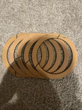 22106b Borgwarner Transtar .085 Inch Direct He Friction Clutch Plate Set Of 5