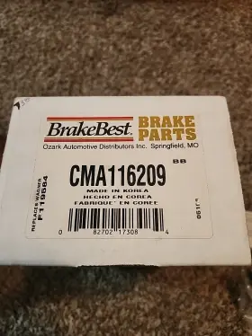Cma116209 Brakebest 1988-1991 Chevrolet Gmc Clutch Master Cylinder