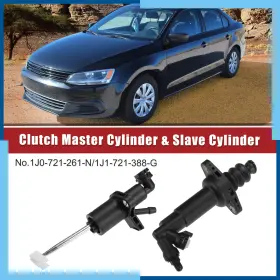 1j1721388g Carpopart 1j0721261j/1j1721388g Pack 2 Clutch Slave And Master Cylinder Actuator For Volkswagen Jetta 1999-2005 #2