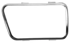 7b544a Classic Industries 1965-77 Ford/mercury Stainless Steel Clutch Pedal Trim Bezel