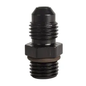 070442ds Detroit Speed Clutch Reservoir Fitting #4 X 7/16-20 - Black