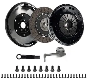 Ms-034-060 Dkm Clutch For 2.0 Vw/audi A3 Tsi 8 Bolt Motor Ms Twin Disc With Steel Flywheel