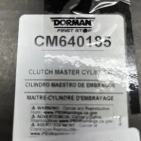 37230fg031 Dorman Oem New 2008-2014 Subaru Impreza Wrx Sti M/t Clutch Master Cylinder