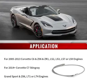 Drqp1236 Dr-auto Remote Clutch Seed Bleeder Line For Corvette C6 C7 Z06 Zr1 Ls2 Ls3 Ls7 Ls9 #2