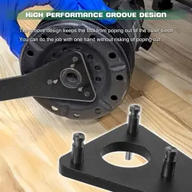 Dxqp-1611 Dxmoto A/c Compressor Clutch Hub Remover Tool For Jeep Chrysler Toyota Scion Pontiac #2