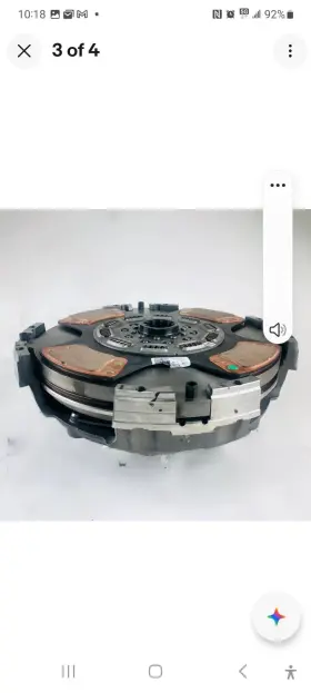 108391-74am Eaton Fuller 108391-74 Hd New Clutch Ez Pedal Manual Adjust 15.5 Inch X 2 4 Pad