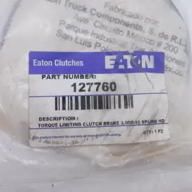 127760 Eaton 2 Inch One-piece Metal Torque Limiting Clutch Brake Disc #3