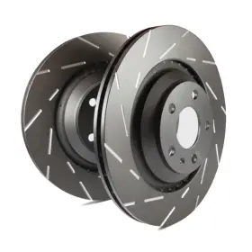 Usr1676 Ebc Brakes Usr Slotted Front Rotors For 10 Ford Fiesta 1.6