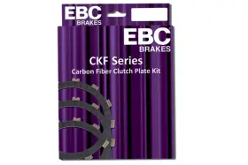 Ckf4438 Ebc Motorcycle Brakes Ckf Carbon Fiber Mx Atv Clutch Plate Set