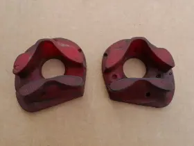 8-503 Energy Suspension 92-95 Civic /del Sol Rear Firewall Motor Mount Inserts Kit Red