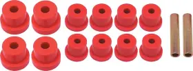 32102r Energy Suspension Bushings 1967-69 Camaro Firebird Leaf Spring Bushing Set Multi Polyurethane Red