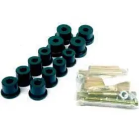32136g Energy Suspension Bushings 1967-69 F-body With Mono-leaf Shackle Set Black Polyurethane /