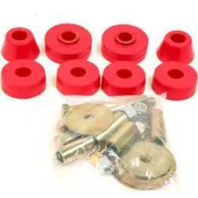 34137r Energy Suspension Bushings 1963-66 Chevrolet/gmc Truck 2wd Polyurethane Cab Mount Bushing Set Red