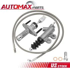Sc646 Fex-autoparts Mc238 Master And Slave Cylinder Clutch Line Kit For Honda Civic 1992-2000