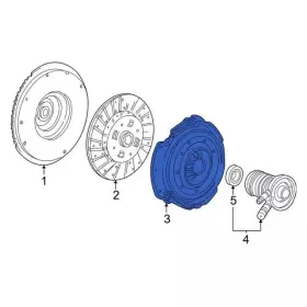7l5z-7563-c Ford Genuine Pressure Plate #3