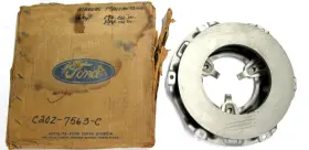 C2oz-7563-c Ford Nos 65 Mustang 60 67 Falcon 6 Cylinder 170 Pressure Plate Remanufactured Disc #2