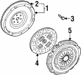 F5rz-7563-a Ford Genuine Pressure Plate