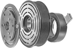 47868 Four Seasons Clutch Assembly Black