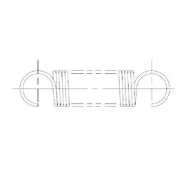 212642000 Freightliner Clutch Pedal Spring Stainless Steel For