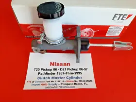 2104116 Fte Clutch Master Cylinder Fits Nissan D21 Pickup 86-97 And Pathfinder 87-95