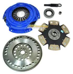 51122r4 Fx Racing Stage 4 Clutch Pro-set And Chromoly Flywheel For All 1989-98 Nissan 240sx 2.4l