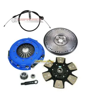 Fx-81022r3wc-ss Fx Racing Hd Stage 3 Clutch Set Flywheel Cable 1981-95 Ford Mustang 5.0l 302 Inch