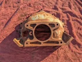 3704922 General Motors Vintage 1955 1956 Chevrolet Corvette Bellhousing Oem Gm 265 55 56 V8
