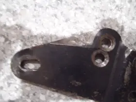 3819152 General Motors 63-66 C2 Corvette 327 Clutch Pedal Push Rod Stop Bracket Gm #3819152 Survivor #3