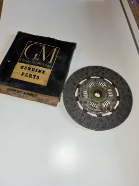 3754610 Gm Nos Clutch Disc 57 58 59 60 61 62 Chevy Belair 283 4 Bbl Impala Ss Corvette #2